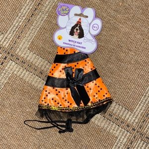 NEW RUBIES PET SHOP BOUTIQUE WITCH HAT SIZE M/L